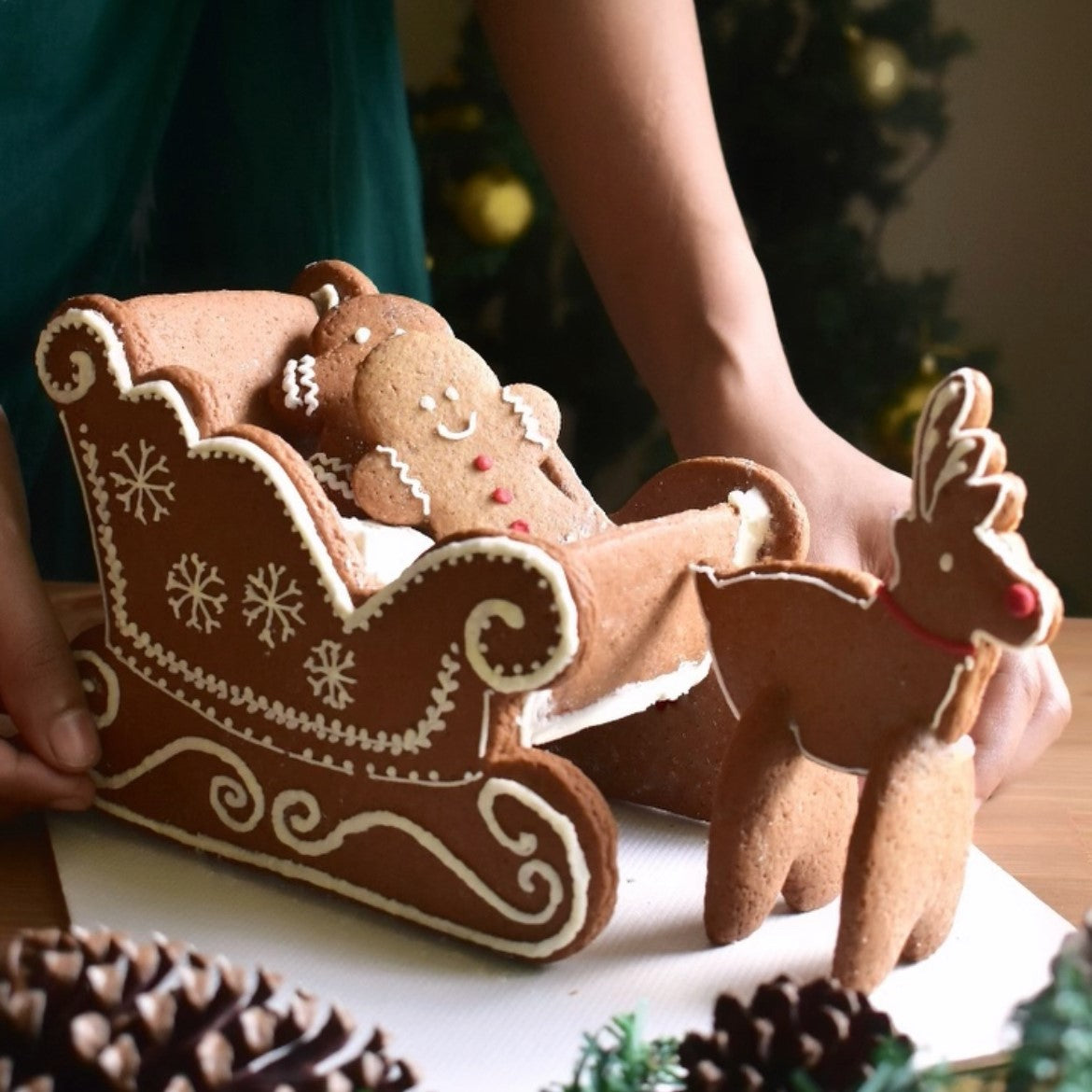 Reindeer 3d cookie