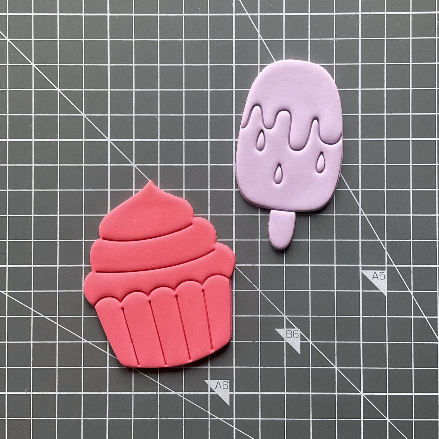 Cupcake and Ice Lolly