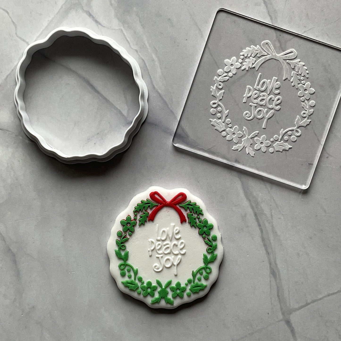 Christmas Cupcake Toppers