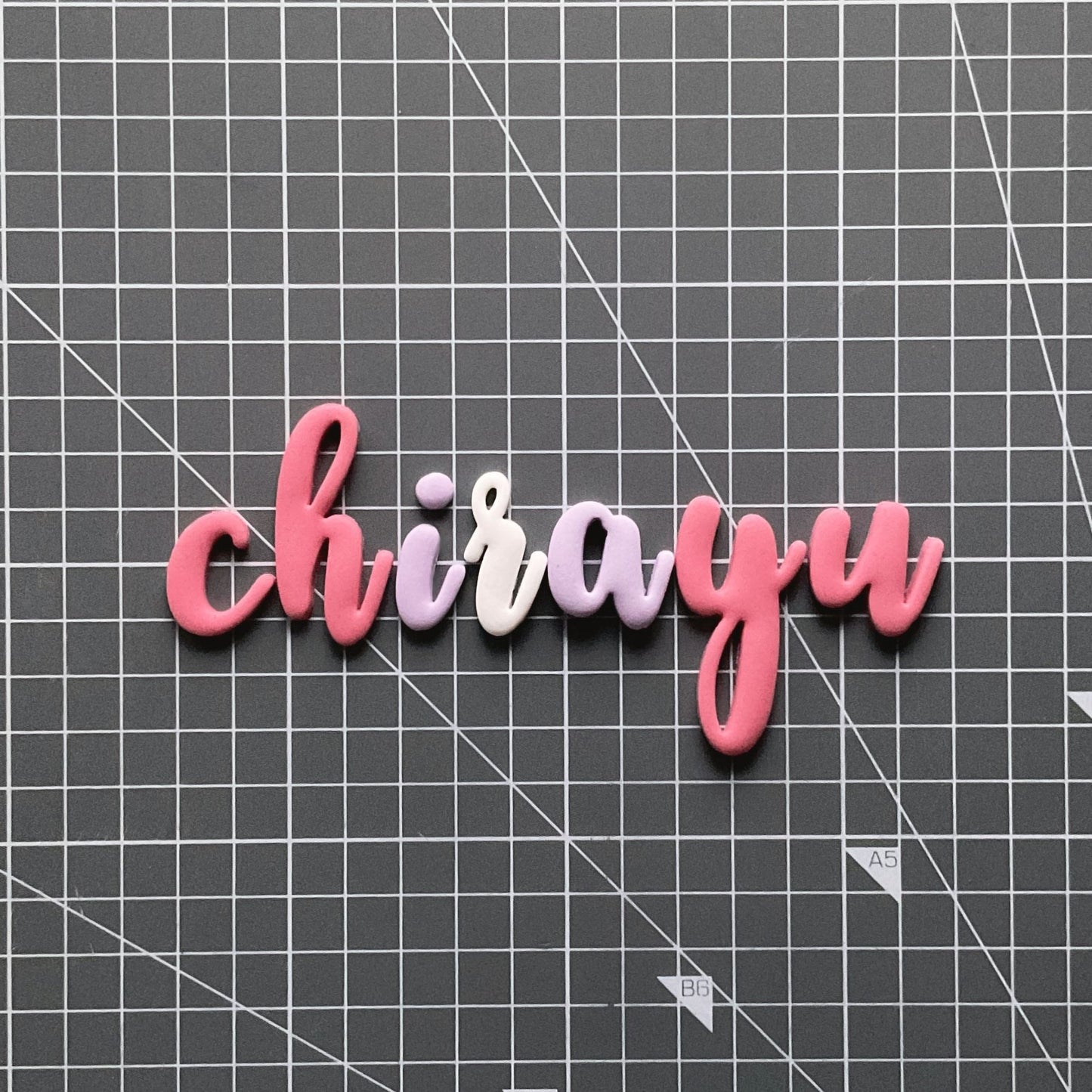 Cursive Alphabet Cutters