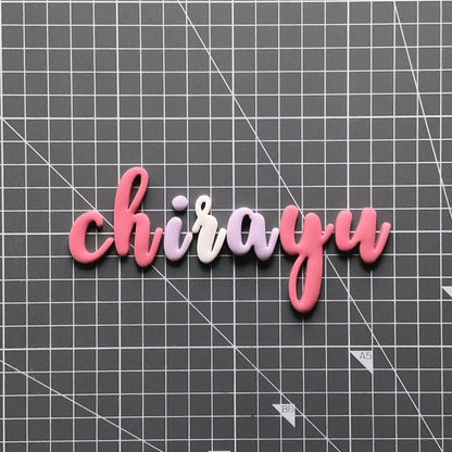 Cursive Alphabet Cutters