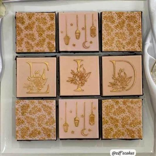 Eid Brownie Tiles