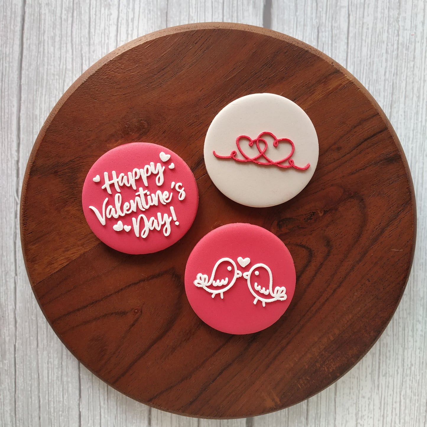 Valentine's Day Cupcake stamps