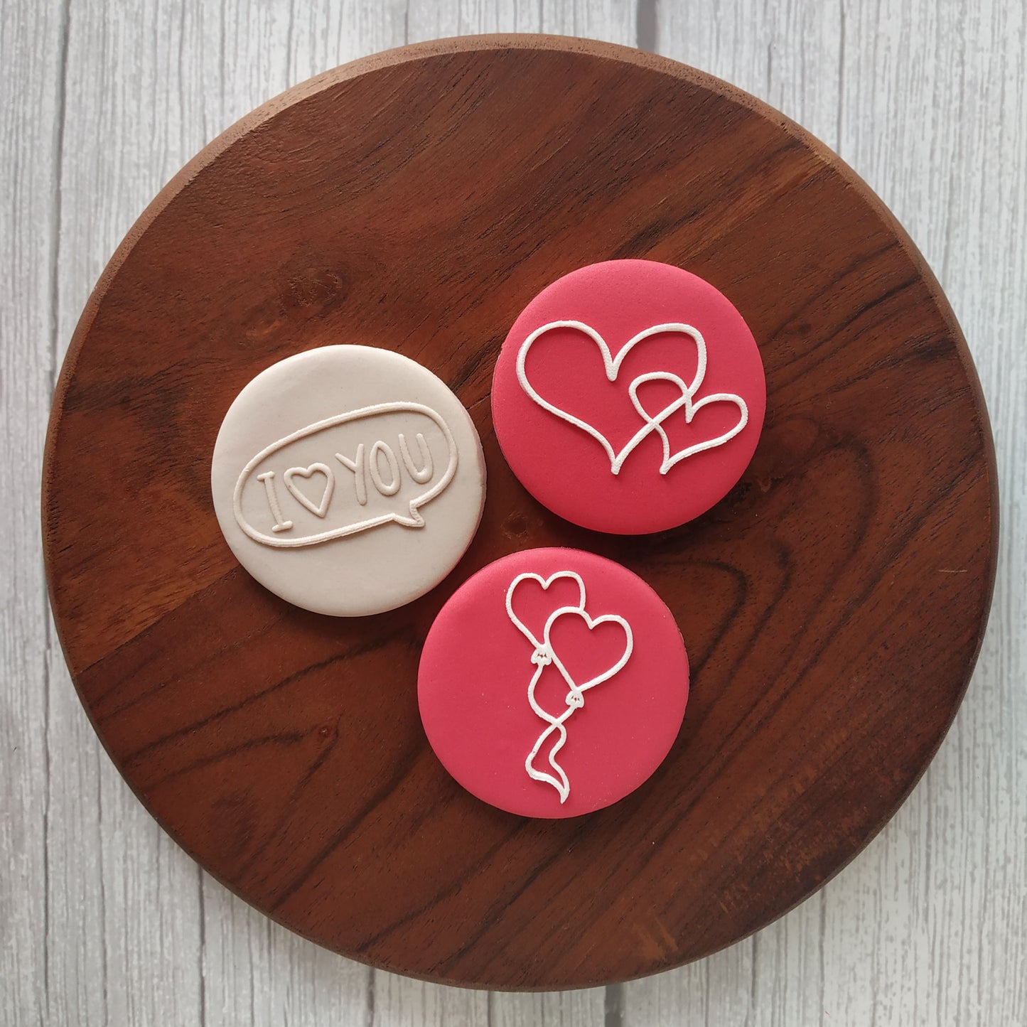 Valentine's Day Cupcake stamps