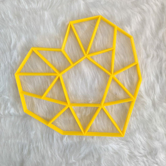 Geometric Cutter Heart