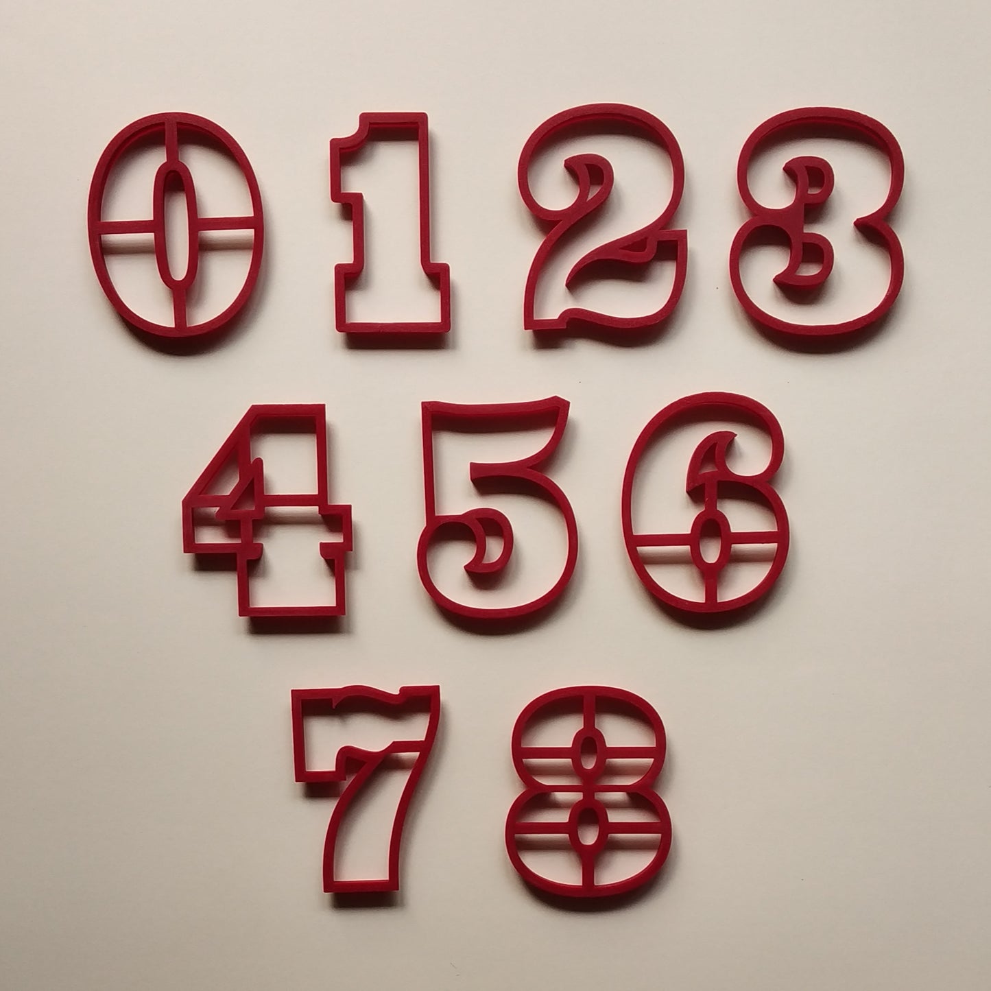 Number set v3 0-8